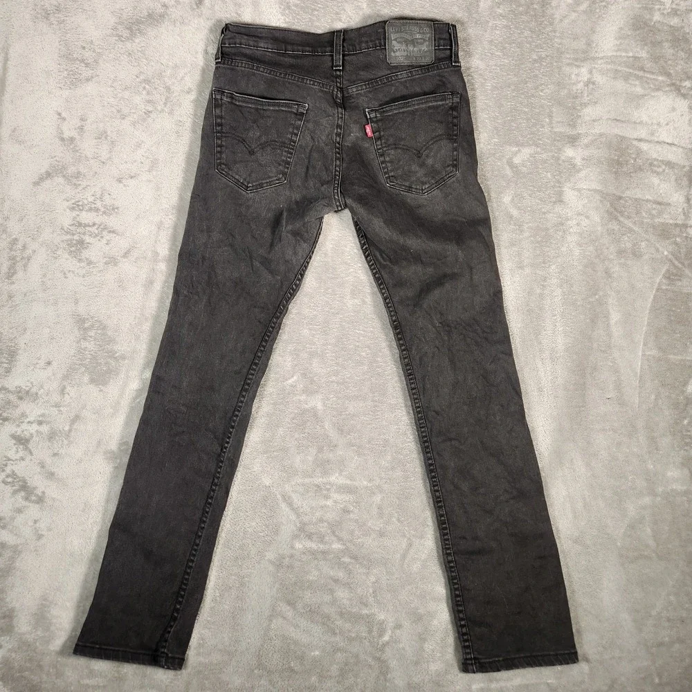 Levi‎ Strauss Co 502 Dark Wash Straight Fit Jeans Men's 29X32